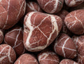 Red Marble Pebbles — rounded reddish-toned decorative marble pebbles